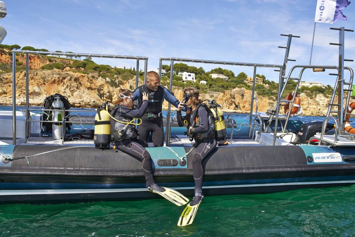 Diving Baptism In Albufeira