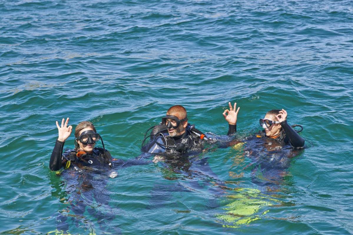 Diving Baptism In Albufeira