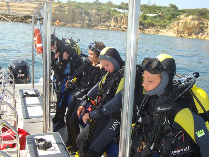 Diving Baptism In Albufeira