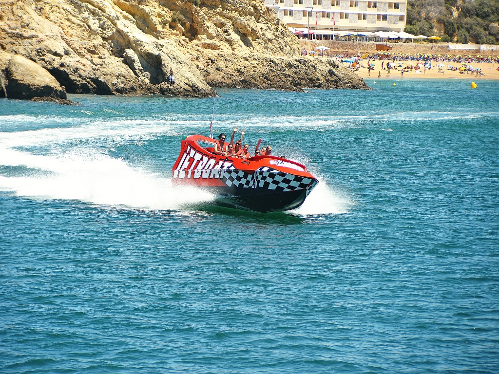 Jet Boat Ride In The Algarve