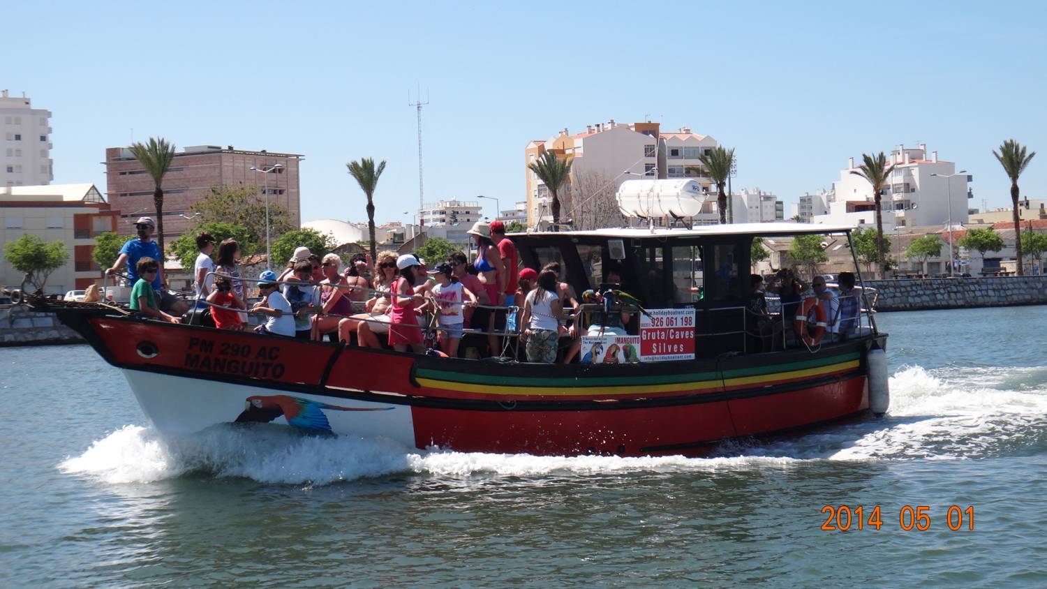 Algar Seco On Board Of The Yacht Manguito