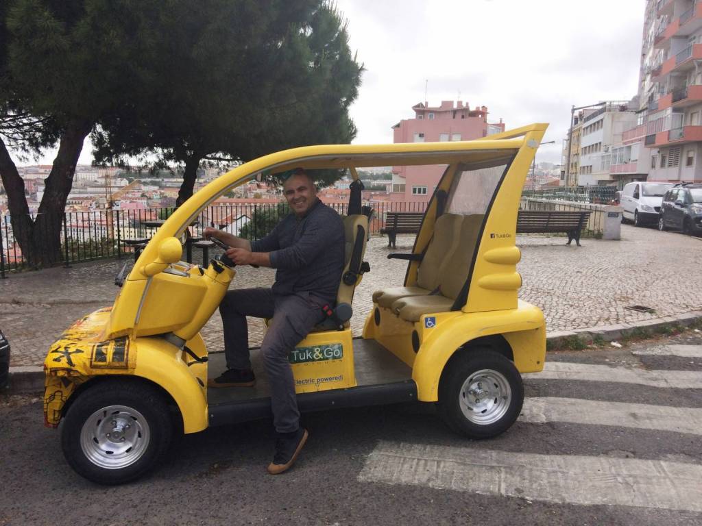 TukTuk in Lisbon