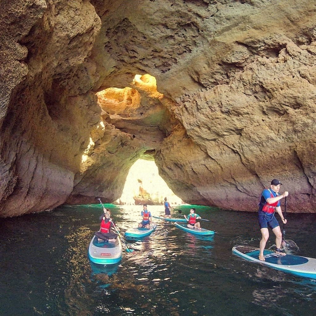 benagil cave kayaking tour