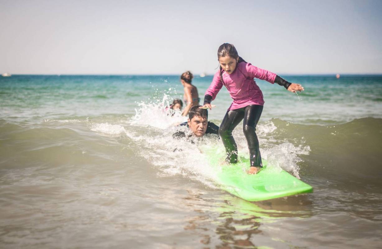 Aulas de surf