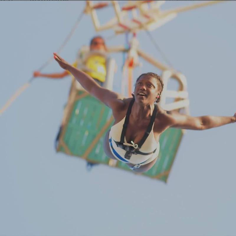 Water Touching Bungee Jumping - Albufeira
