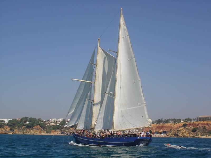 From Vilamoura 3 Hour Sailing Boat Tour On The Algarve Coast