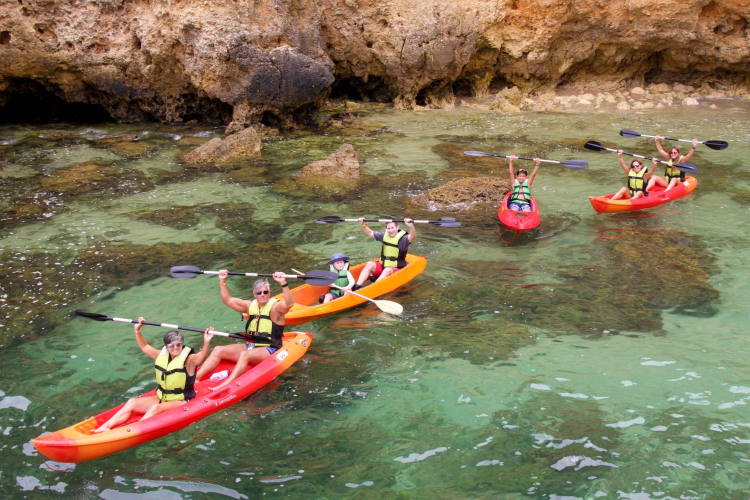 kayak trips lagos portugal