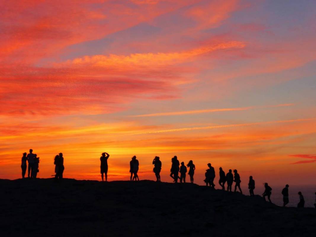 Sunset jipe tour