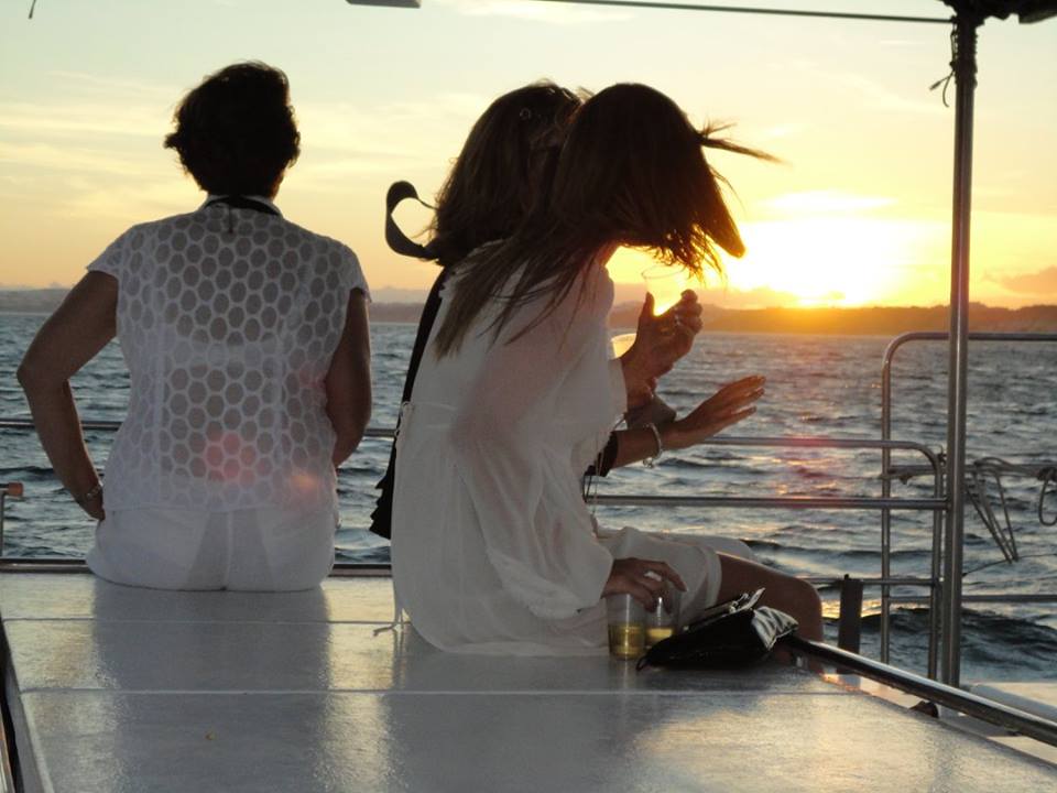 Barbecue sunset