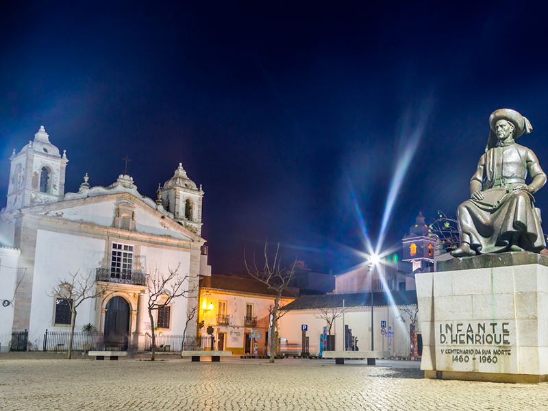 Lagos historical center Portugal