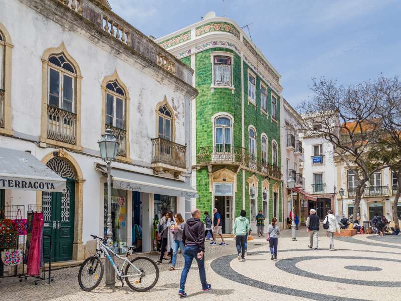 The streets of Lagos Algarve