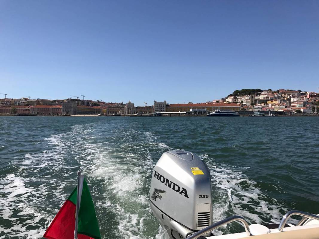 Boat Tour In Lisbon, On The Tejo River. Board And Relax Enjoying Your