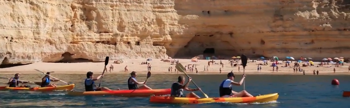 Kayak in the Algarve
