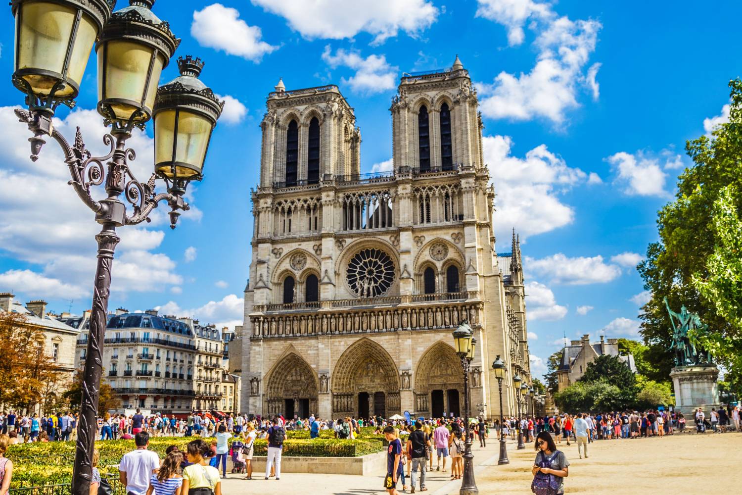 Окрестности парижа. Достопримечательности Франции Нотр дам де пари. Фото собора Парижской Богоматери в Париже.