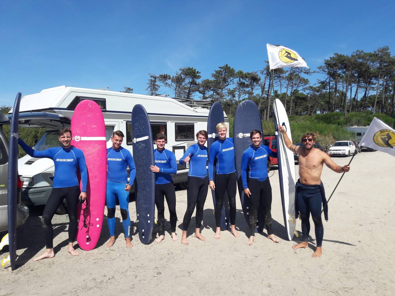 4H Surf Lessons Oporto, Portugal