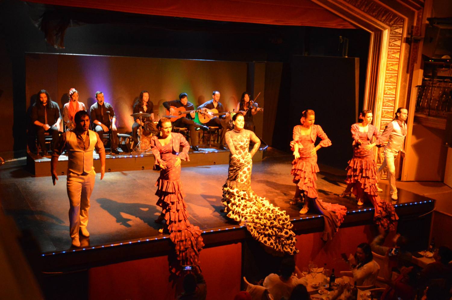 Authentic Spanish Flamenco Show At Palacio Del Flamenco In Barcelona ...