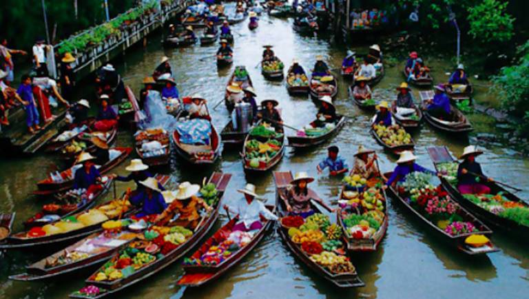 Full Day Tour To The Dumnoen Saduak And Amphawa Floating Market