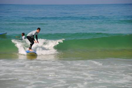 Surf Coaching À Nazaré, Au Portugal