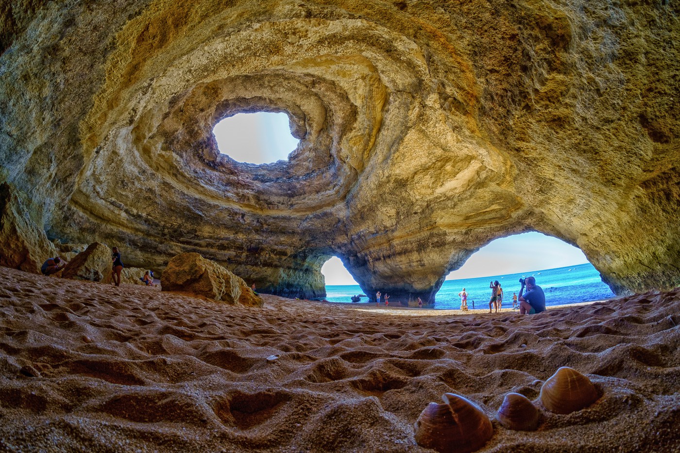 Benagil cave - HDR picture