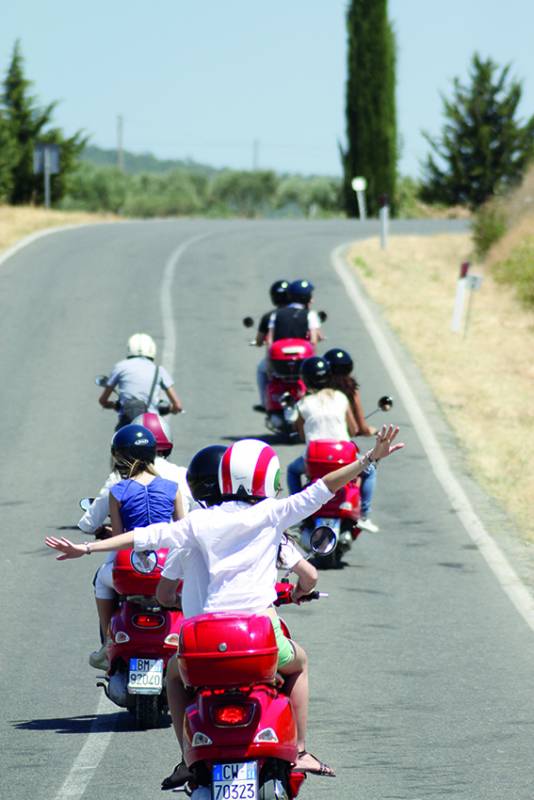 Chianti Vespa tour