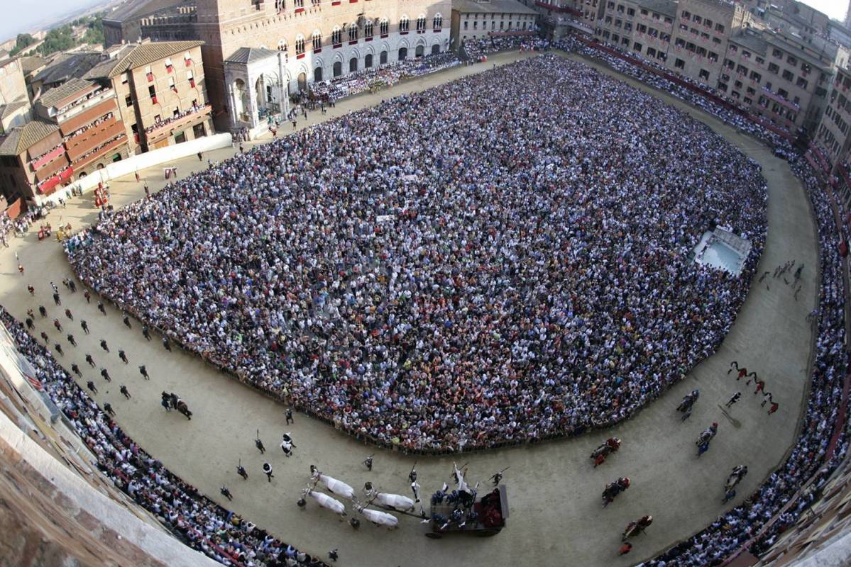Siena Palio horse race