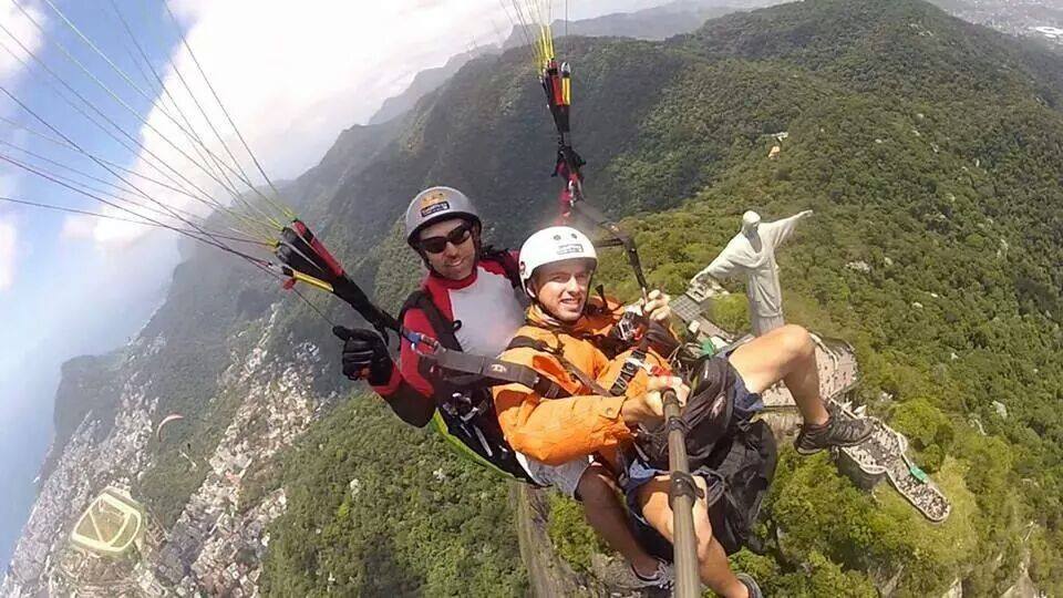 Paragliding Tandem Flight Rio de Janeiro Brazil