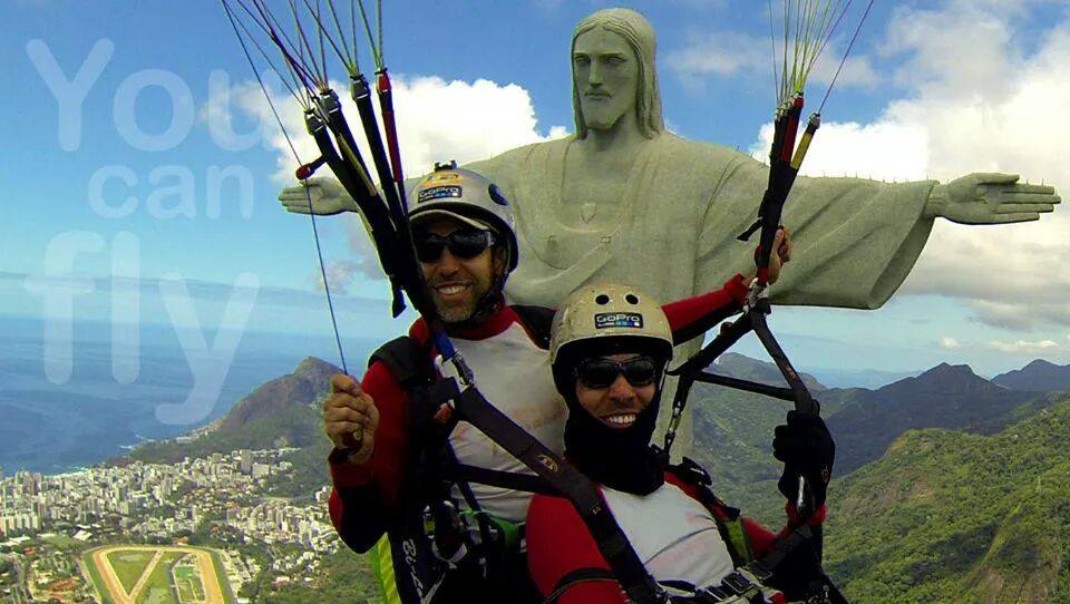 Paragliding Tandem Flight Rio de Janeiro Brazil