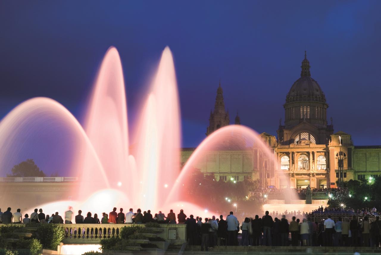 The Magic Fountain Night Tour, Barcelona
