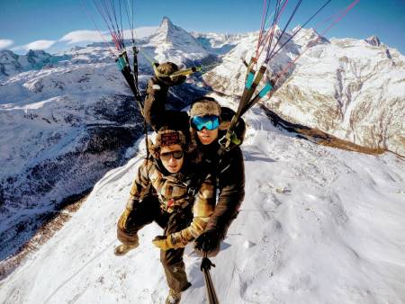 Zermatt Paragliding Flüge