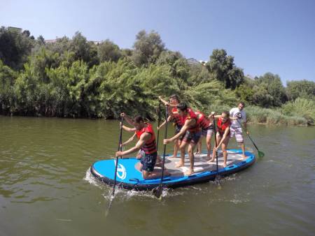 Big Stand Up Paddle Fun In Vila Nova De Milfontes