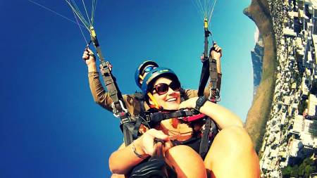 Tandem Paragliding Flüge In Kapstadt