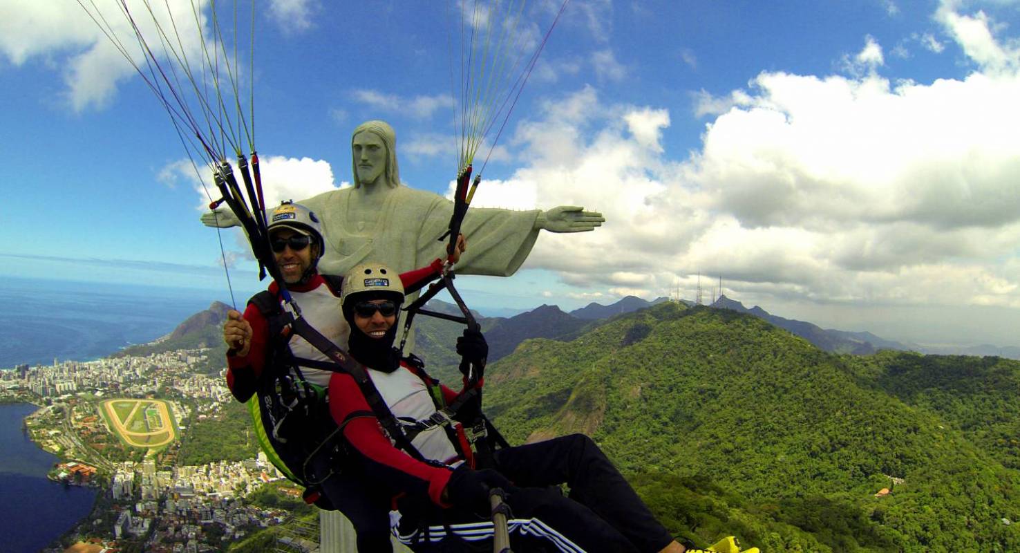Paragliding Tandem Flight Rio de Janeiro Brazil