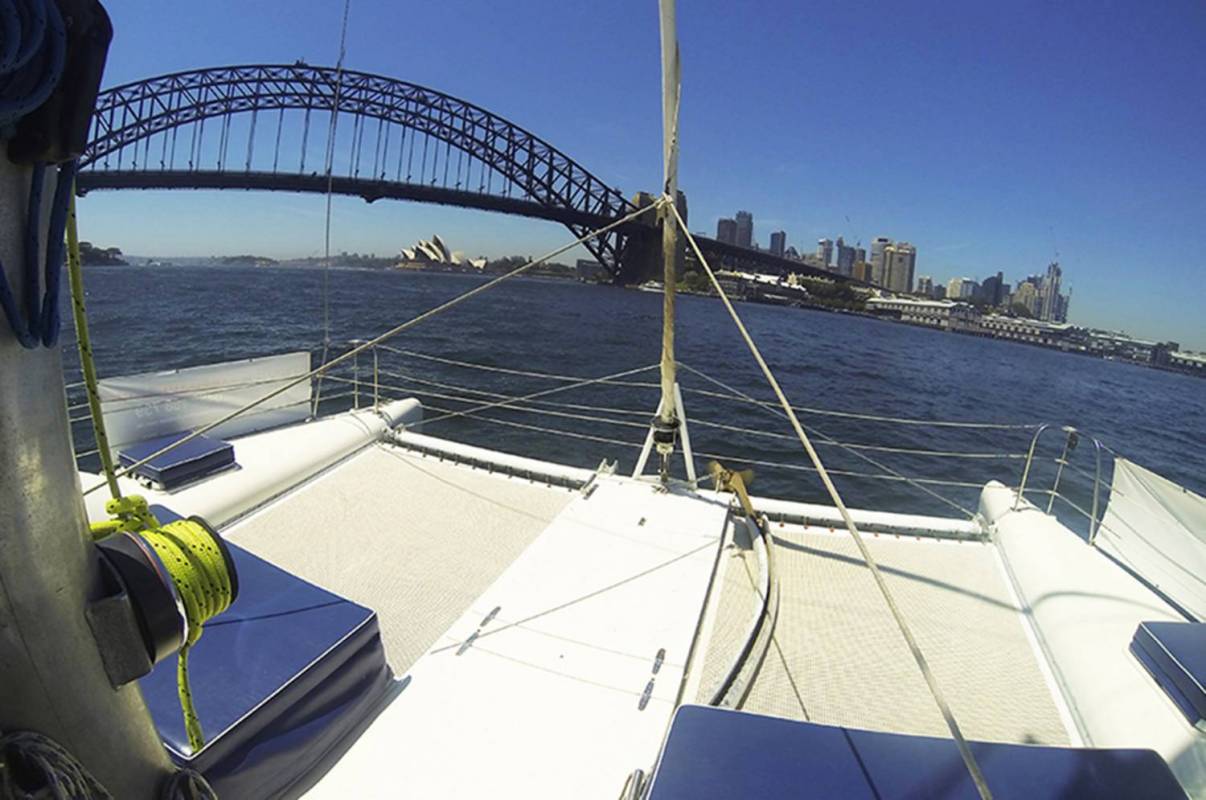 Sydney harbour Sunset