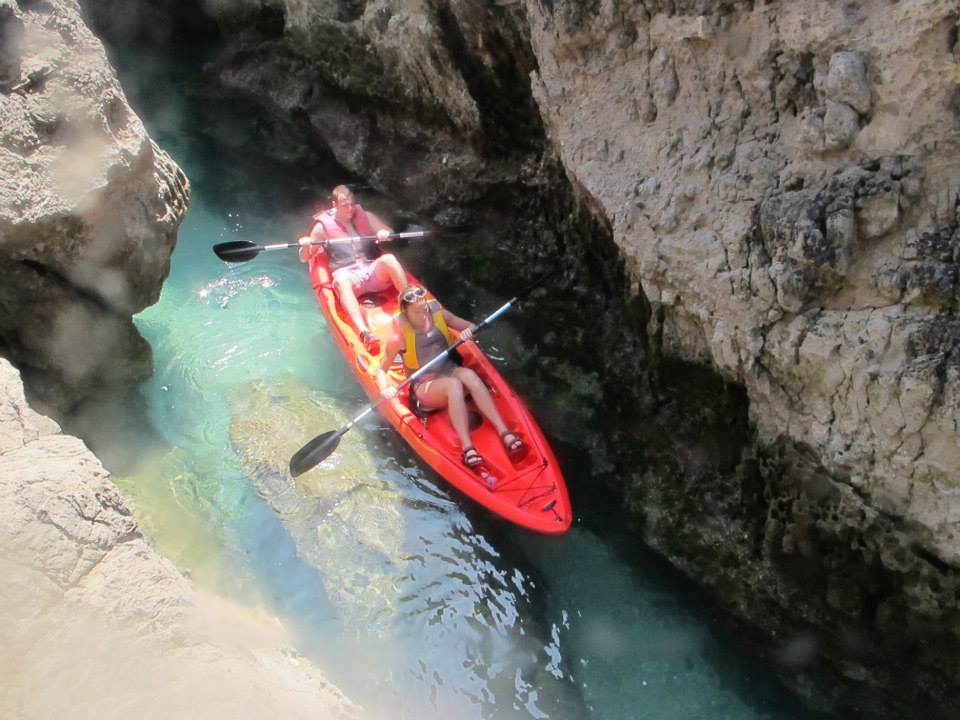 Kayak in Arrabida