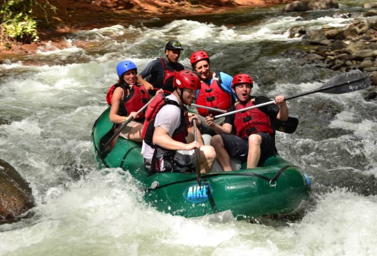 White Water Rafting At Tenorio River, Costa Rica