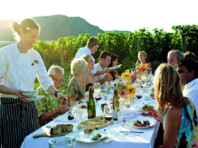 Dinner In The Chianti Vineyards