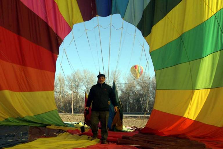 la hot air balloon ride