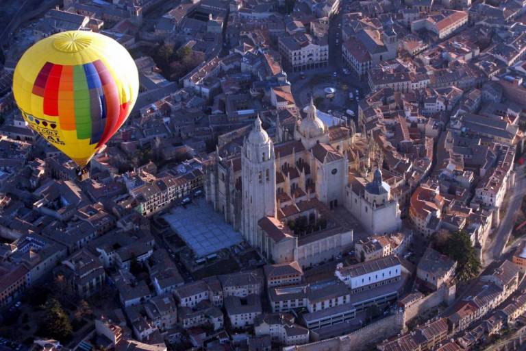 la hot air balloon ride