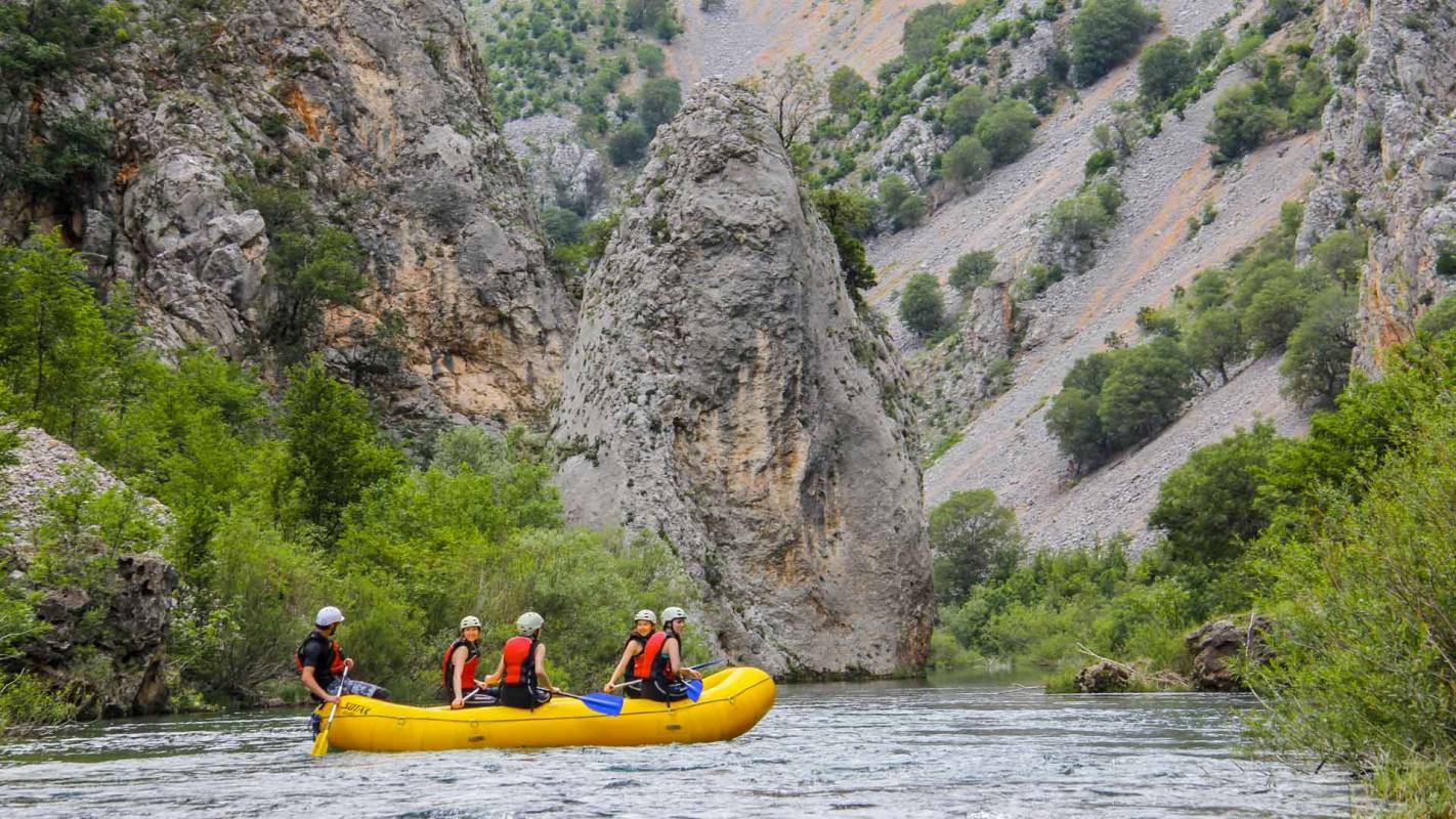 Zrmanja Canoe Safari, North Dalmatia, Kastel Zegarski, Croatia