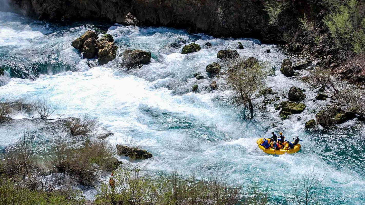 Zrmanja Canoe Safari, North Dalmatia, Kastel Zegarski, Croatia