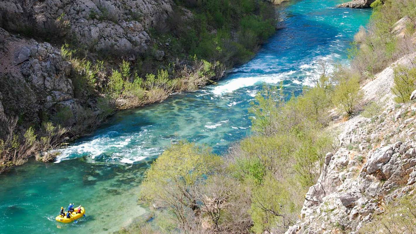 Zrmanja Canoe Safari, North Dalmatia, Kastel Zegarski, Croatia