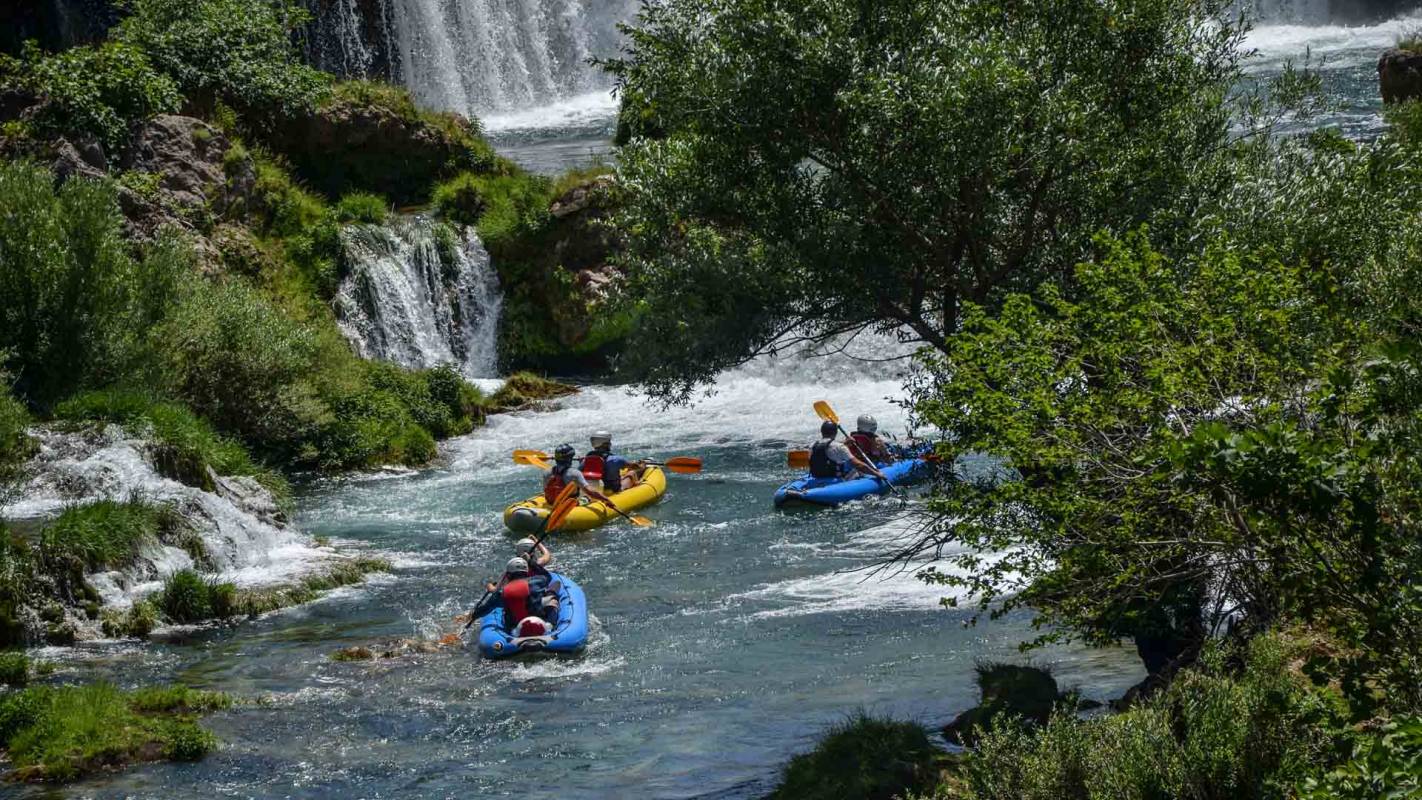 Zrmanja Canoe Safari, North Dalmatia, Kastel Zegarski, Croatia