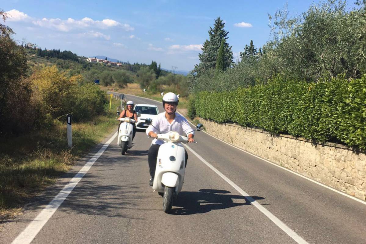 Vespa And Chianti Tour From Siena