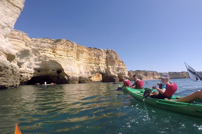 Kayak Explorer Departing From Ferragudo, Portimão