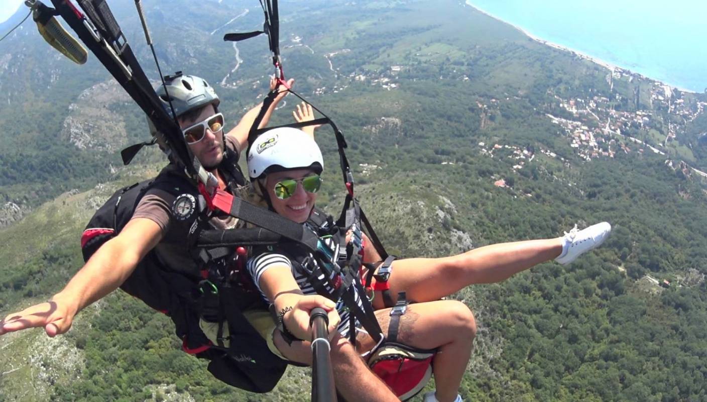 Eco Paragliding In Petrovac Montenegro