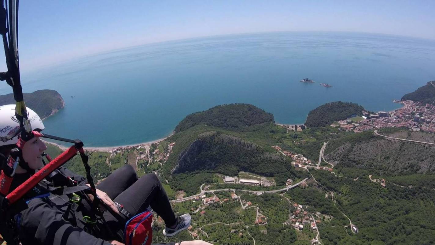 Eco Paragliding In Petrovac Montenegro