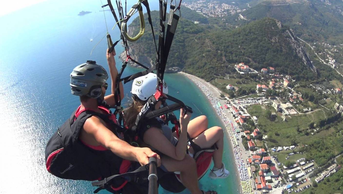 Eco Paragliding In Petrovac Montenegro