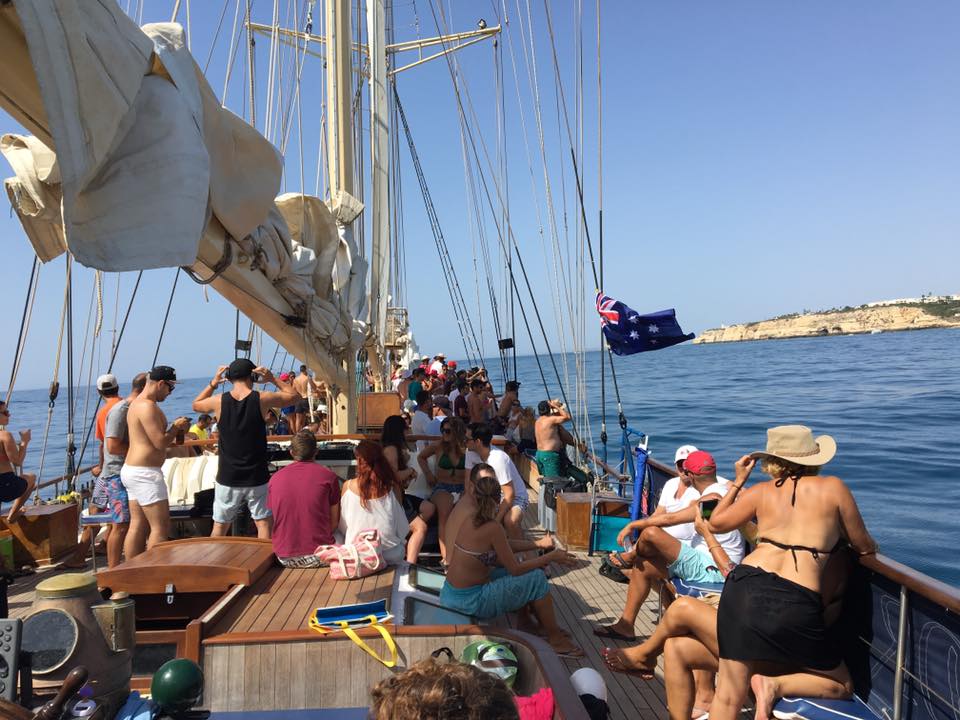 From Vilamoura 3 Hour Sailing Boat Tour On The Algarve Coast