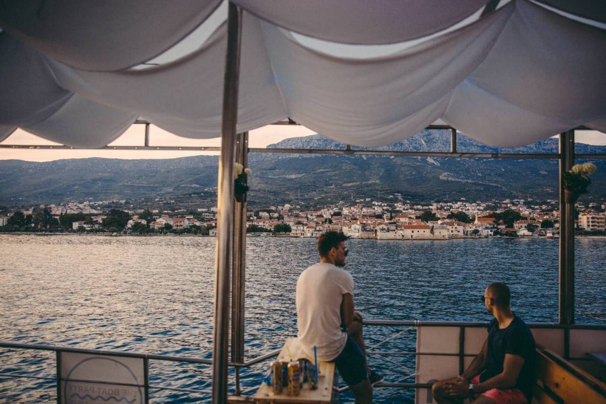 Sunset Cruise Along Split's Seafront
