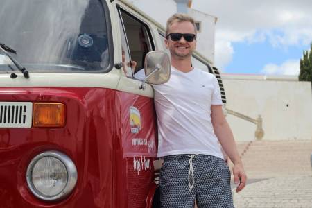Albufeira & Vilamoura: 4 Hours Tour To The Best Local Beaches In A Cool Kombi Van